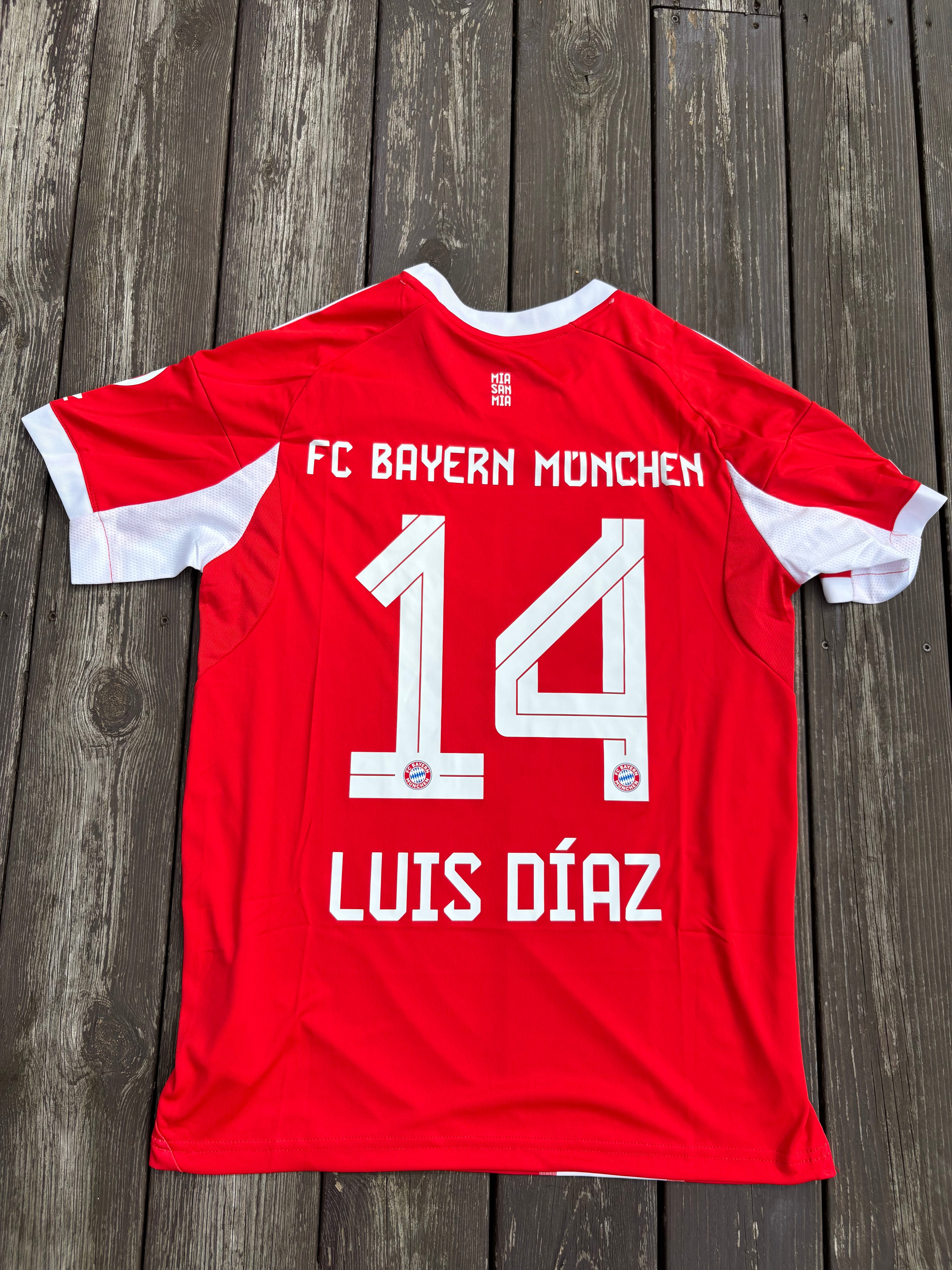 BAYERN MÚNCHEN HJEMMEDRAKT 2025/26 MED CHAMPIONS LEAGUE BADGE