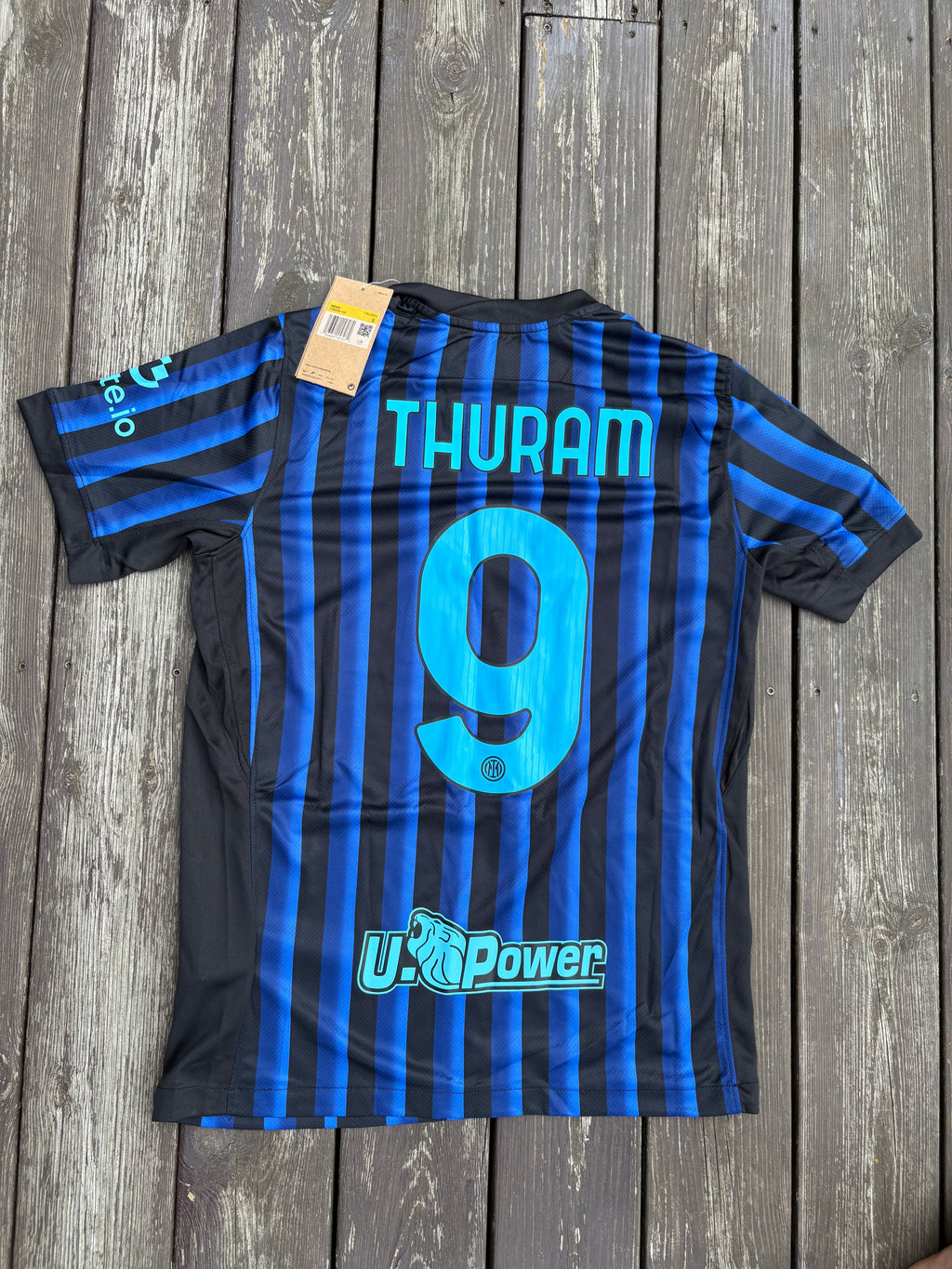 INTER MILAN HJEMMEDRAKT 2025/26 MED CHAMPIONS LEAGUE BADGE