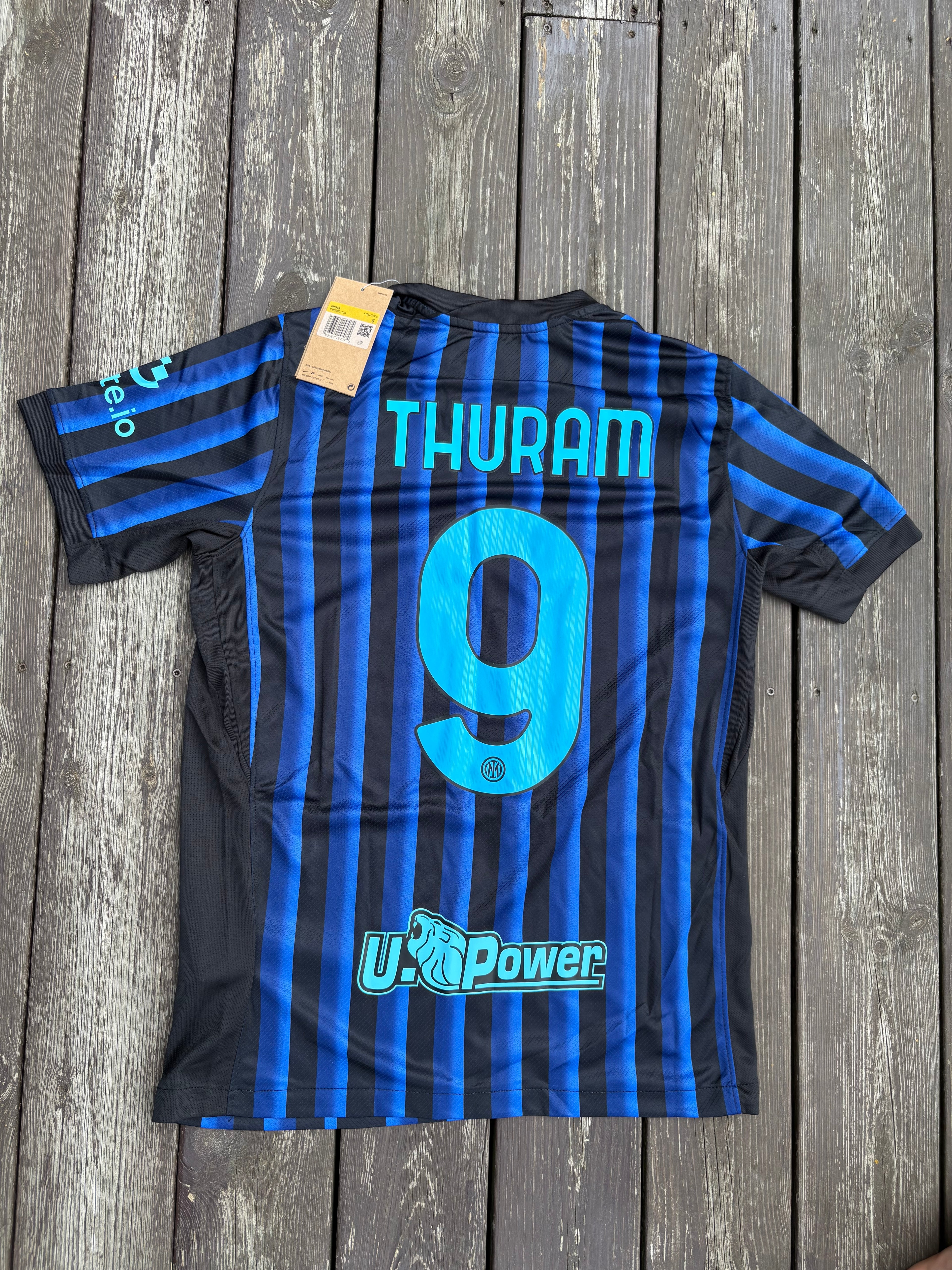INTER MILAN HJEMMEDRAKT 2025/26 MED CHAMPIONS LEAGUE BADGE